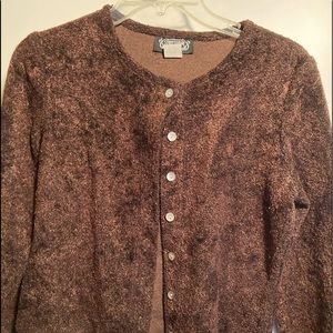 Streetusfar sweater brown made in USA medium cute